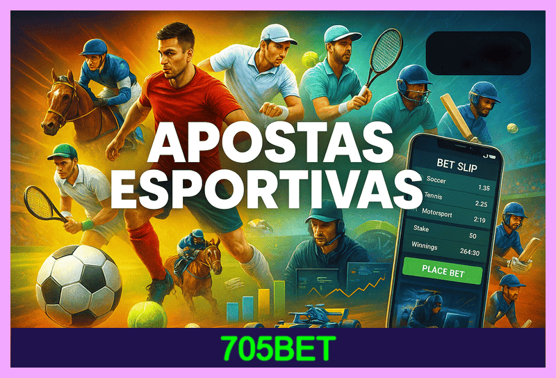 Aposte em apostas esportivas no cassino online 705BET