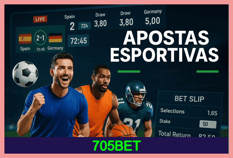 Apostas esportivas no cassino online 705BET