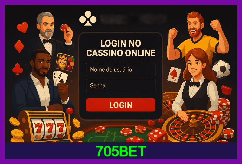 Criar uma nova Conta no plataforma 705BET